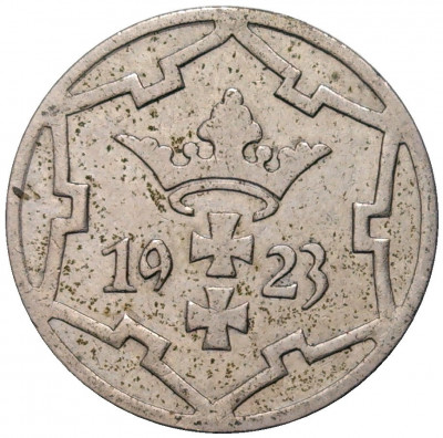 5 пфеннигов 1923 года Данциг