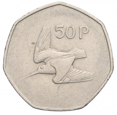 50 пенсов 1983 года Ирландия