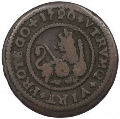 2 мараведи 1720 года Испания (Филипп V)