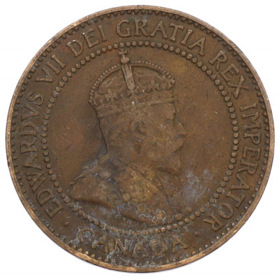 1 цент 1910 года Канада