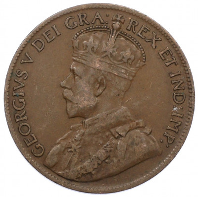 1 цент 1919 года Канада