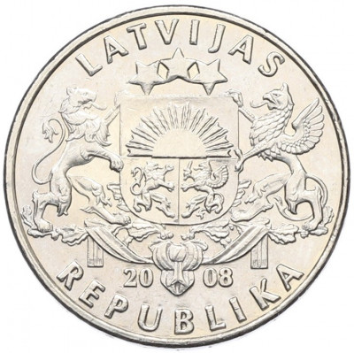 1 лат 2008 года Латвия