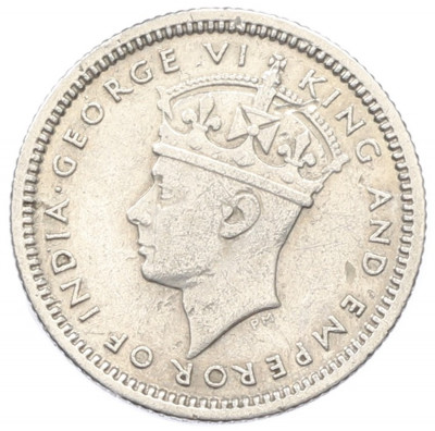 5 центов 1943 года Малайя