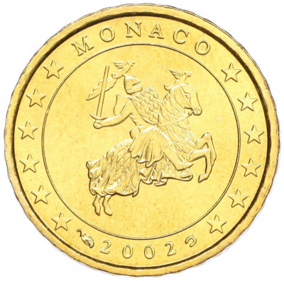 10 евроцентов 2002 года Монако