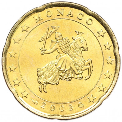 20 евроцентов 2003 года Монако