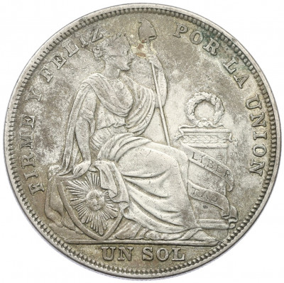 1 соль 1924 года Перу