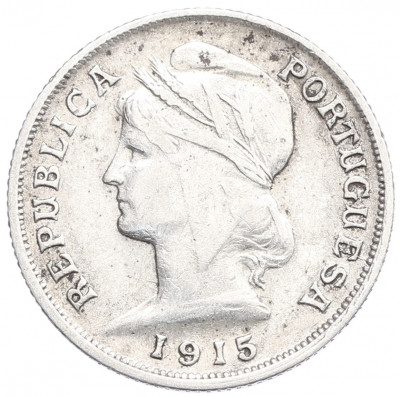 10 сентаво 1915 года Португалия