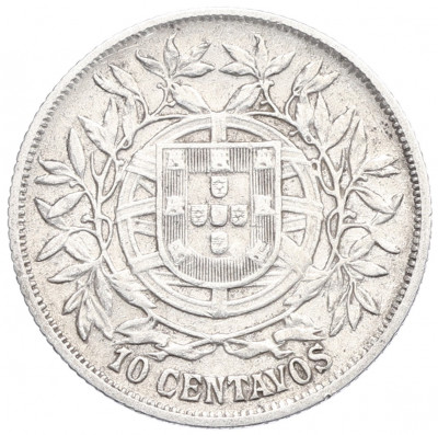 10 сентаво 1915 года Португалия