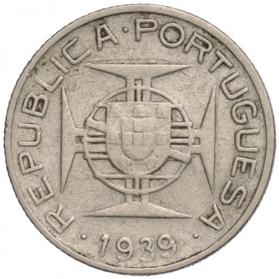 2.50 эскудо 1939 года Португальское Сан-Томе и Принсипи