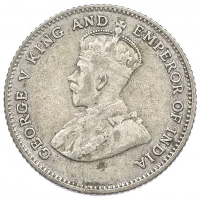 10 центов 1927 года Стрейтс Сетлментс