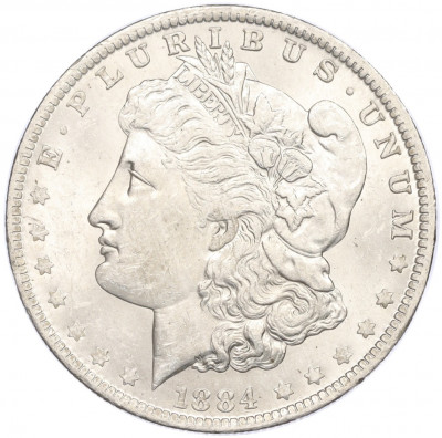 1 доллар 1884 года O США