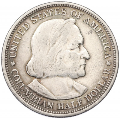 1/2 доллара (50 центов) 1893 года США «Колумбийская выставка в Чикаго»