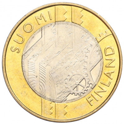 5 евро 2011 года «Исторические регионы Финляндии — Уусимаа»