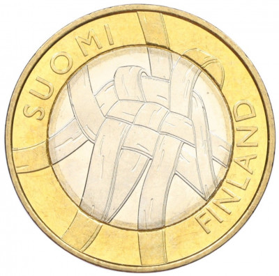 5 евро 2011 года «Исторические регионы Финляндии — Карелия»