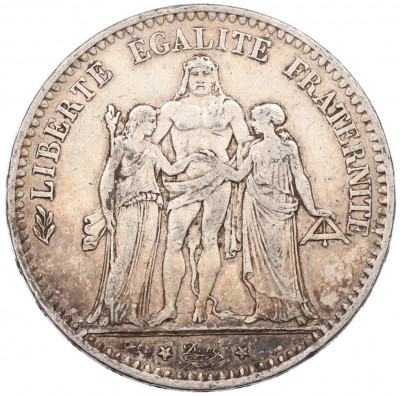 5 франков 1875 года A Франция