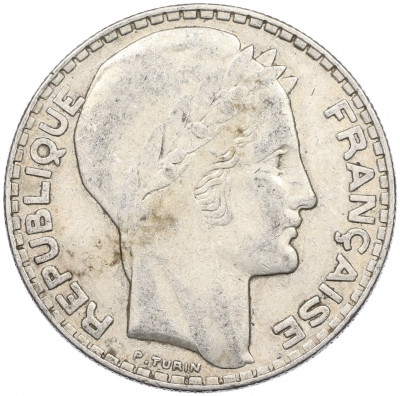 20 франков 1933 года Франция