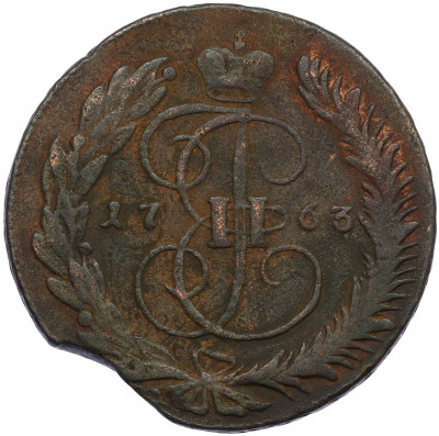 5 копеек 1763 года ММ