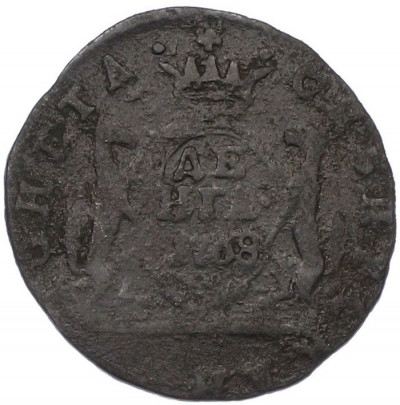 Денга 1768 года КМ «Сибирская монета»