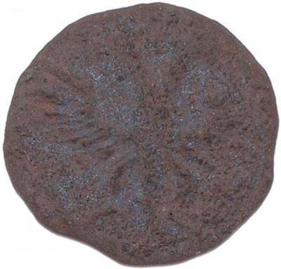 Полушка «ВРП» 1718-1720 года (Год буквами)