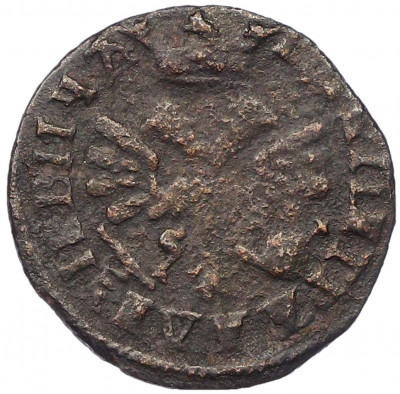 Полушка 1707 года