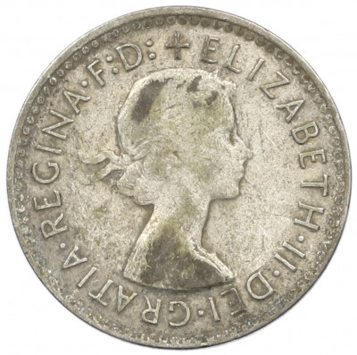 3 пенса 1957 года Австралия