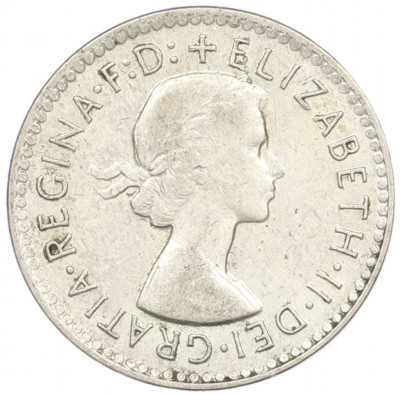 3 пенса 1958 года Австралия