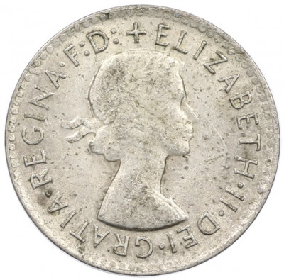 3 пенса 1964 года Австралия