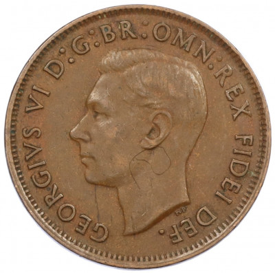 1/2 пенни 1949 года Австралия