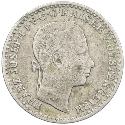 10 крейцеров 1861 года Австрия