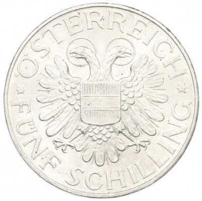 5 шиллингов 1935 года Австрия