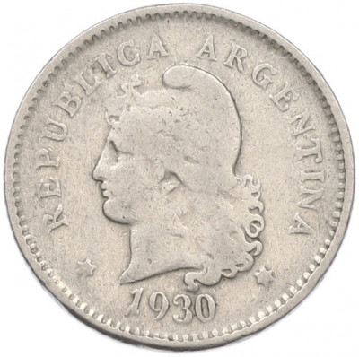 10 сентаво 1930 года Аргентина