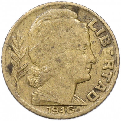 5 сентаво 1946 года Аргентина