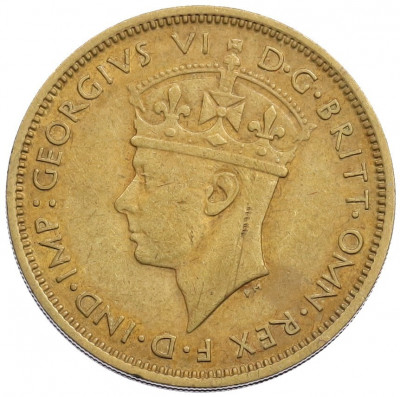 1 шиллинг 1940 года Британская Западная Африка