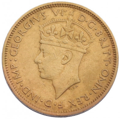 1 шиллинг 1945 года Н Британская Западная Африка