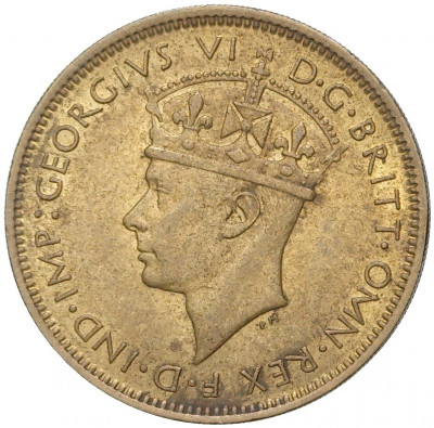 1 шиллинг 1947 года Британская Западная Африка