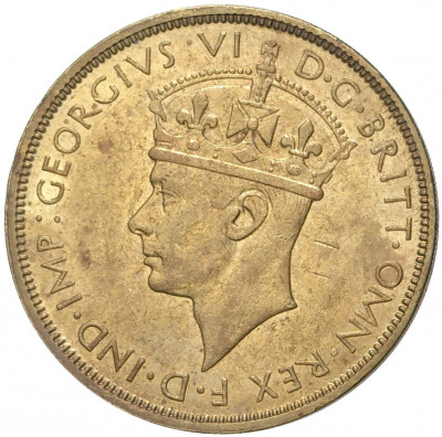 2 шиллинга 1939 года H Британская Западная Африка