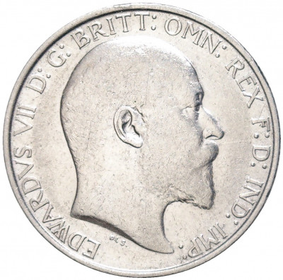 1 флорин (2 шиллинга) 1907 года Великобритания