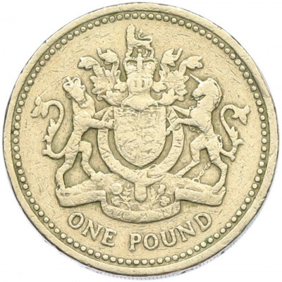 1 фунт 1983 года Великобритания