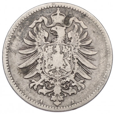 1 марка 1876 года A Германия