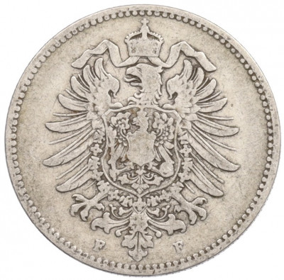 1 марка 1881 года F Германия
