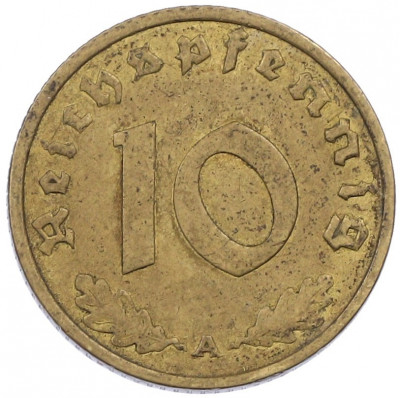 10 рейхспфеннигов 1937 года A Германия