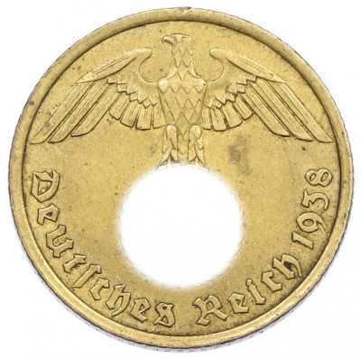 10 рейхспфеннигов 1938 года A Германия