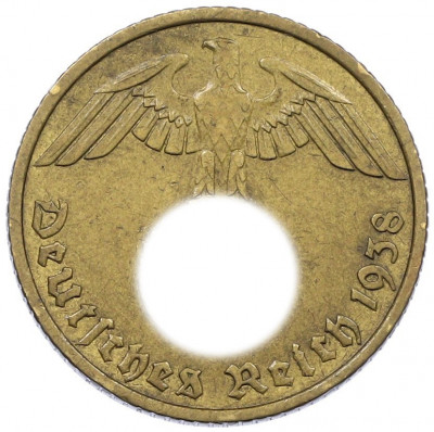 10 рейхспфеннигов 1938 года Е Германия