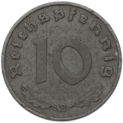 10 рейхспфеннигов 1940 года B Германия
