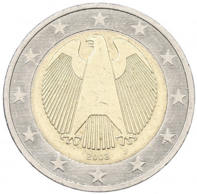 2 евро 2002 года J Германия