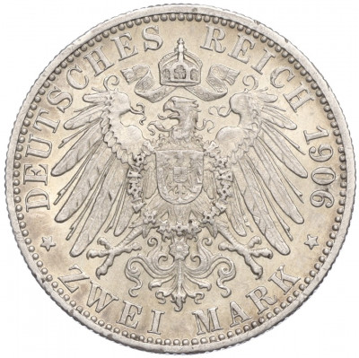 2 марки 1906 года Германия (Вюртемберг)