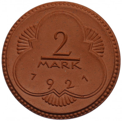 2 марки 1921 года Германия — город Альтенбург (Нотгельд)