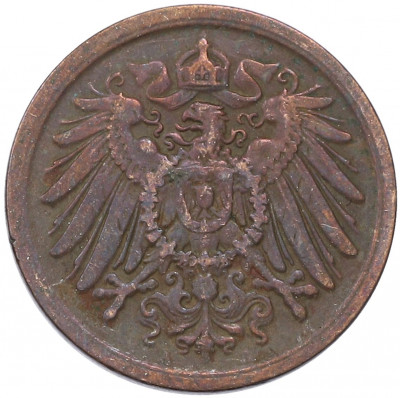 2 пфеннига 1905 года A Германия