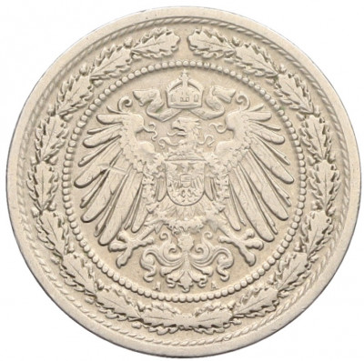 20 пфеннигов 1892 года A Германия