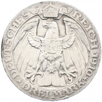 3 марки 1910 года Германия (Пруссия) «Берлинский университет»